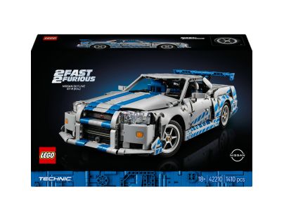 LEGO® Technic 42210 2 Fast 2 Furious Auto Nissan Skyline GT-R (R34) - Poškodený obal