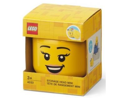 LEGO® Úložná hlava mini Šťastné dievča