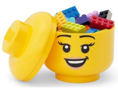 LEGO® Úložná hlava mini Šťastné dievča
