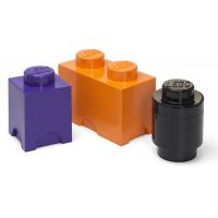 LEGO® Úložné boxy Multi-Pack 3 ks fialová, čierna, oranžová 2