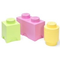 LEGO® Úložné boxy Multi-Pack 3 ks pastelové 2