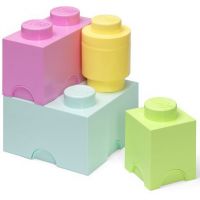 LEGO® Úložné boxy Multi-Pack 4 ks pastelové 2