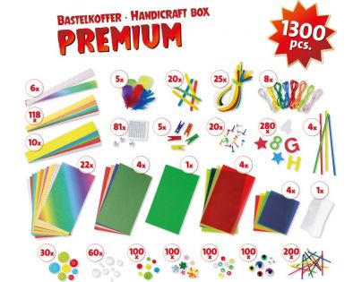 Lena 42663 Kufrík pre malých domácich majstrov 1300 ks