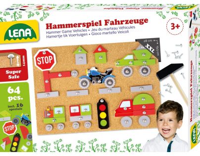 Lena Hra s kladivkom Dopravné prostriedky