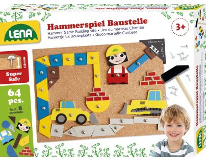 Lena Hra s kladivkom Stavba
