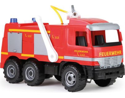 Lena Mercedes hasičské auto s nálepkami