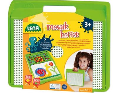 Lena Mozaika v kufríku 400 ks farebná