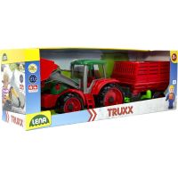 Lena Truxx Traktor s prívesom na seno s ozdobným kartónom - Poškodený obal 4