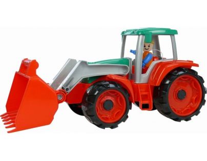 Lena Truxx Traktor s prívesom na seno s ozdobným kartónom