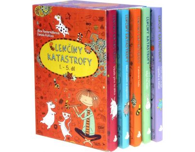 Bookmedia Lenčiny katastrofy 1-5 Alice Pantermüllerová CZ verzia