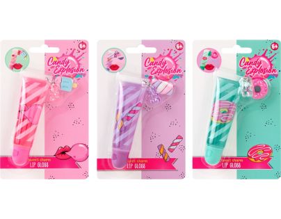 Lesk na pery s príveskom Candy