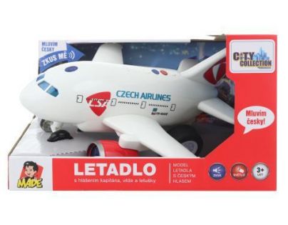 Made Lietadlo ČSA s českým hlasom