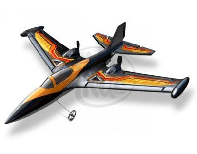Silverit Letadlo X-Twin R/C Air Acrobat - Oranžová