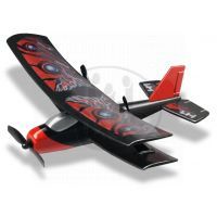 Silverlit Letadlo X-Twin RC Classic Trainer - Červená 3