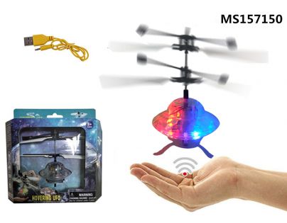 Lietajúce UFO s LED svetlami