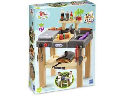 Ecoiffier Letná kuchynka s pecou na pizzu