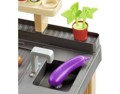 Ecoiffier Letná kuchynka s pecou na pizzu