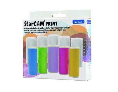 Lexibook 10 náhradních rolí samolepek do fotoaparátů řady DJ150