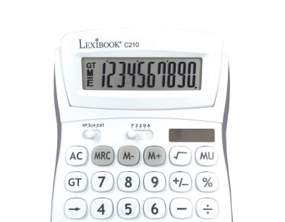 Lexibook 10-miestna kalkulačka s nastaviteľným uhlom obrazovky