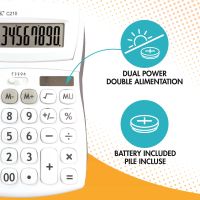 Lexibook 10-miestna kalkulačka s nastaviteľným uhlom obrazovky 5