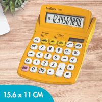 Lexibook 10-miestna vrecková kalkulačka s gumovým povrchom žltá 6