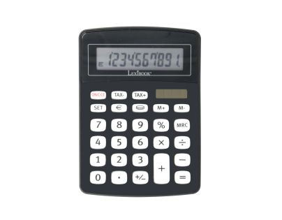 Lexibook 10místná stolní kalkulačka s převodníkem na euro