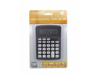 Lexibook 10místná stolní kalkulačka s převodníkem na euro