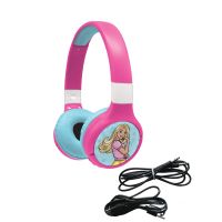 Lexibook 2v1 bluetooth skladacie slúchadlá Barbie s limitom hlasitosti 2