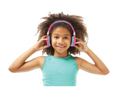 Lexibook 2v1 bluetooth skladacie slúchadlá Barbie s limitom hlasitosti