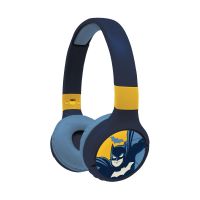 Lexibook 2v1 bluetooth skladacie slúchadlá Batman s limitom hlasitosti
