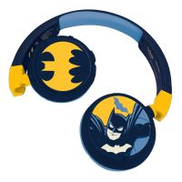 Lexibook 2v1 bluetooth skladacie slúchadlá Batman s limitom hlasitosti 3