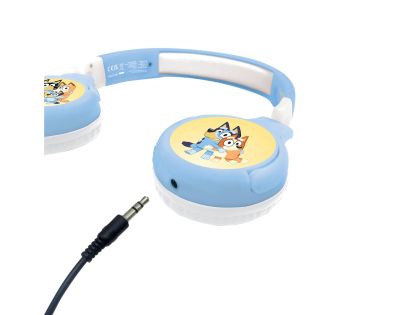 Lexibook 2v1 bluetooth skládacie slúchadlá Bluey s limitom hlasitosti