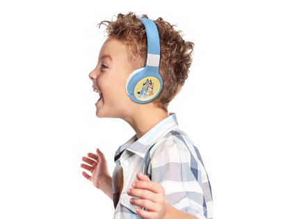Lexibook 2v1 bluetooth skládacie slúchadlá Bluey s limitom hlasitosti