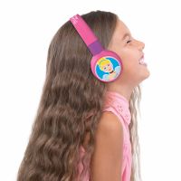 Lexibook 2v1 bluetooth skládací sluchátka Disney princezny s limitem hlasitosti 6