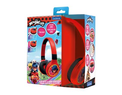 Lexibook 2v1 bluetooth skladacie slúchadlá Kouzelná Beruška s limitom hlasitosti