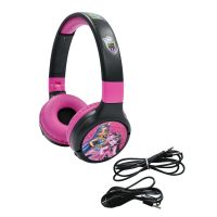 Lexibook 2v1 bluetooth skladacie slúchadlá Monster High s limitom hlasitosti 2