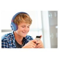 Lexibook 2v1 bluetooth skládací sluchátka Stitch s limitem hlasitosti 6