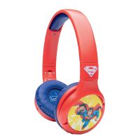 Lexibook 2v1 bluetooth skladacie slúchadlá Superman s limitom hlasitosti 2