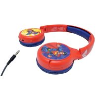 Lexibook 2v1 bluetooth skladacie slúchadlá Superman s limitom hlasitosti 3