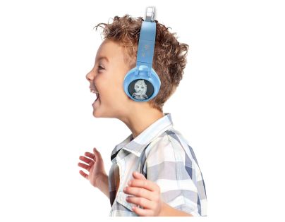 Lexibook 3D bezdrátová sluchátka Frozen so svetelnými efektmi a limitem hlasitosti