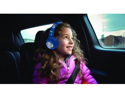 Lexibook 3D bezdrôtová slúchadlá Stitch so svetelnými efektmi a limitom hlasitosti