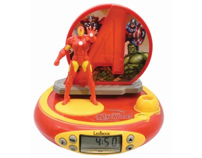Lexibook 3D budík Avengers s projekciou času
