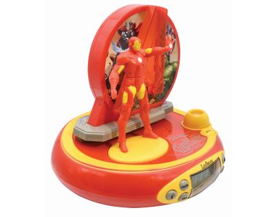 Lexibook 3D budík Avengers s projekciou času