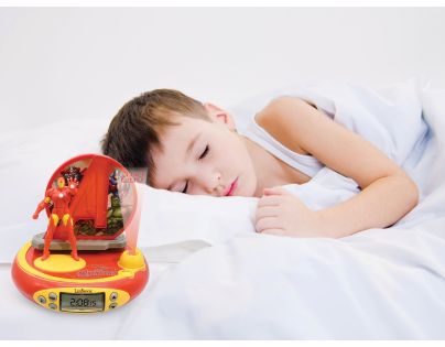 Lexibook 3D budík Avengers s projekciou času