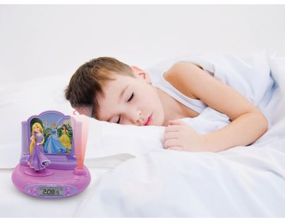Lexibook 3D budík Disney princezny s projekciou času