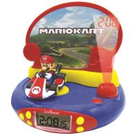 Lexibook 3D budík Mario Kart s projekciou času