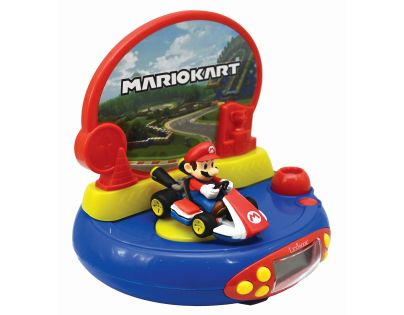 Lexibook 3D budík Mario Kart s projekciou času