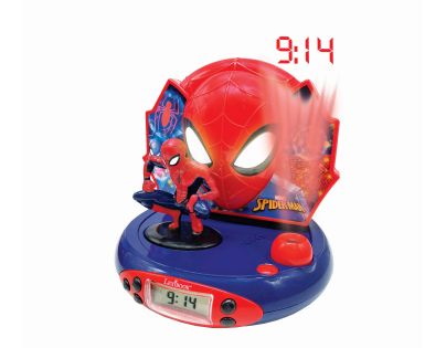 Lexibook 3D budík Spiderman s projekciou času