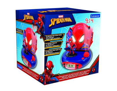 Lexibook 3D budík Spiderman s projekciou času