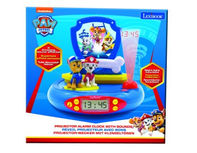 Lexibook 3D budík Labková patrola s projekciou času